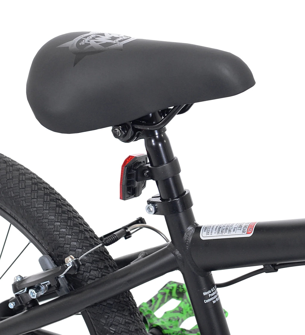 20 in. Boy's BMX Child Bicycle Matte Black E264172