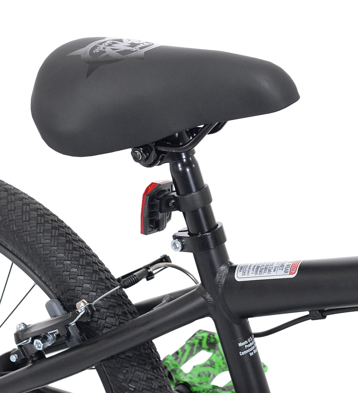 20 in. Boy's BMX Child Bicycle Matte Black E264172