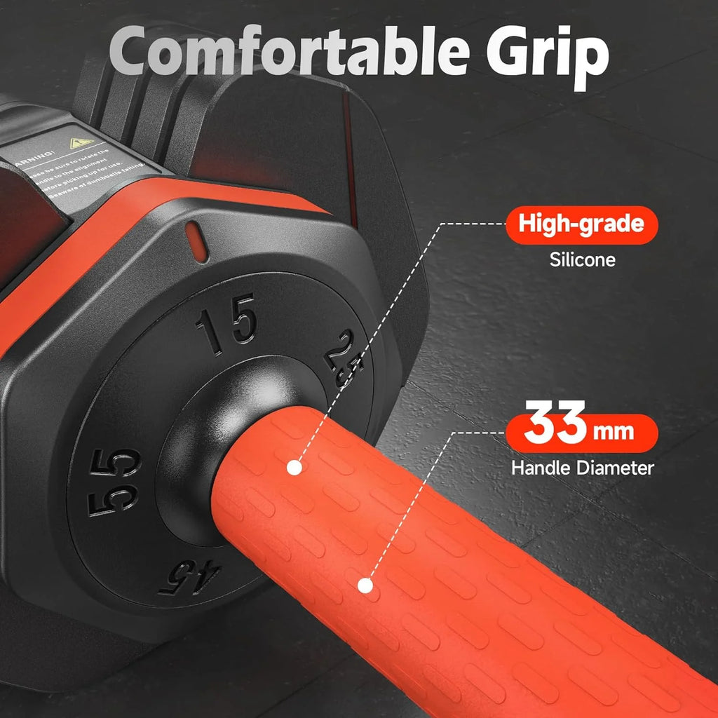 55LB Adjustable Dumbbells Q1414