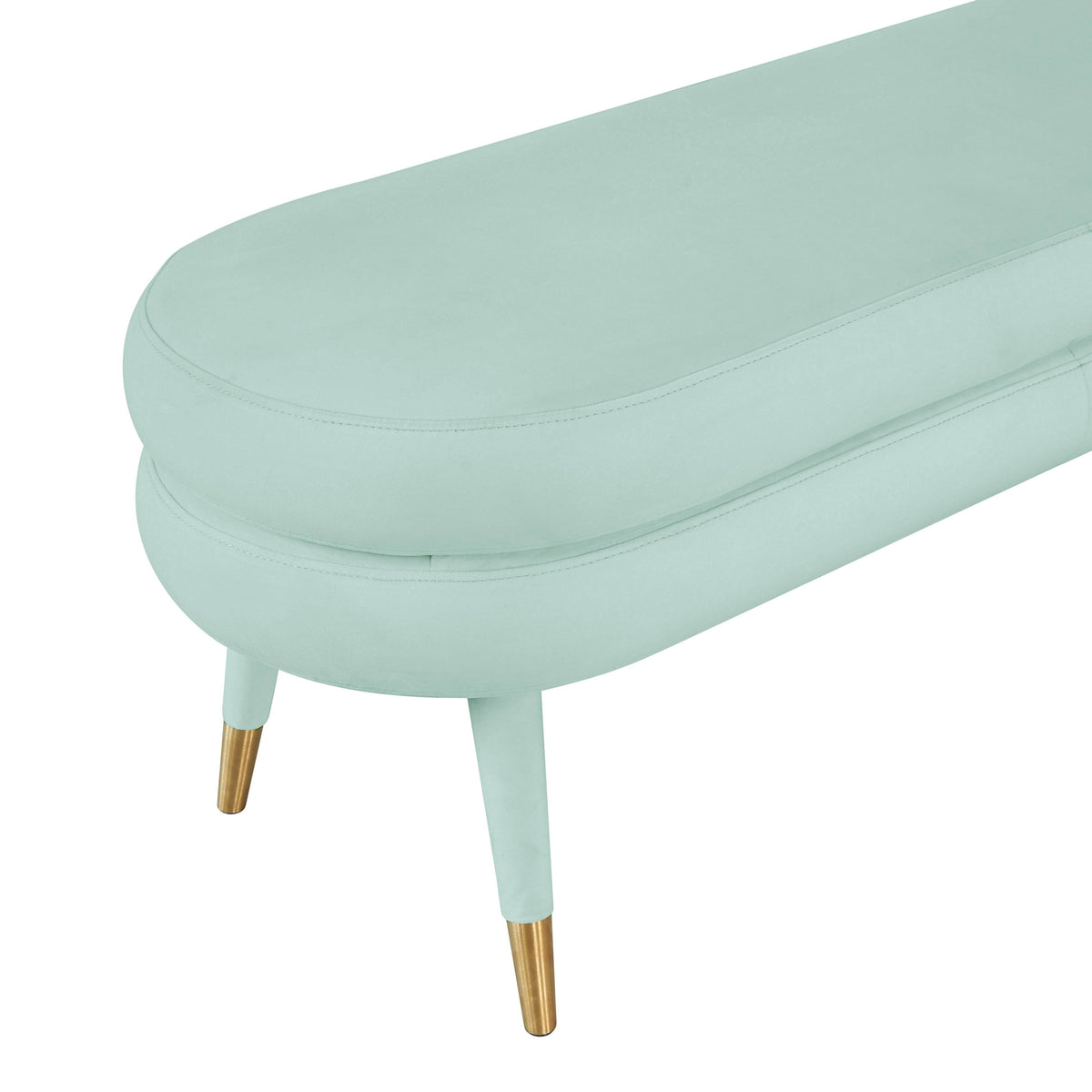Pink Velvet Bench R25617