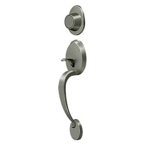 Antique Nickel Dummy Handleset C5066