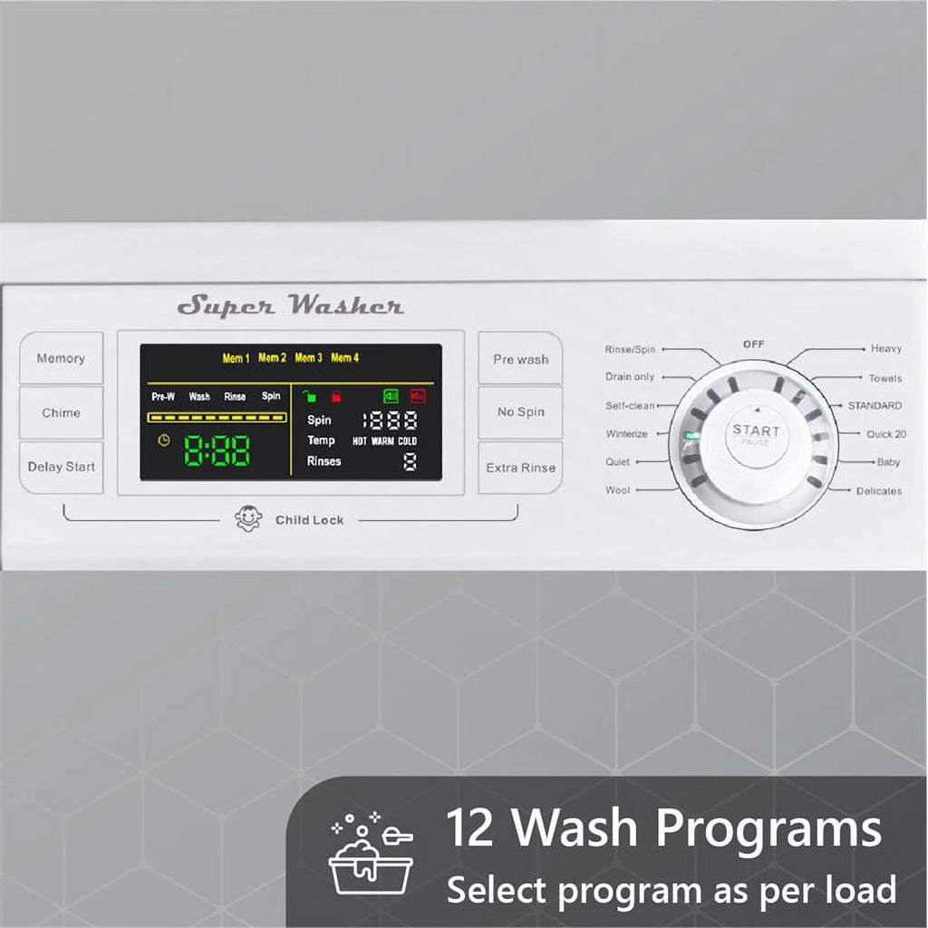 Compact Front Load Washer & Dryer H9767