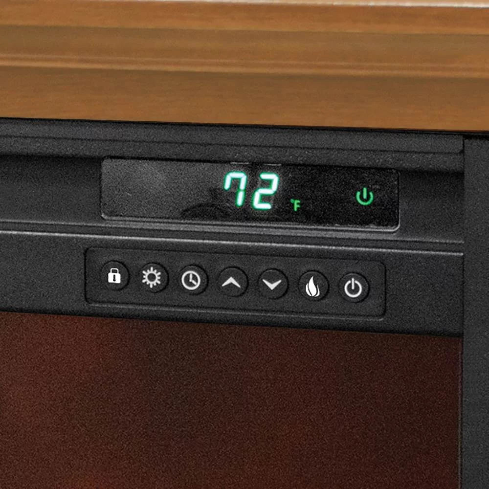 1500W Portable Electric Infrared Quartz Indoor Fireplace F162298