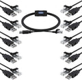6ft USB to RJ45 Rollover Console Cable (5-Pack) Pack of 2 R931018
