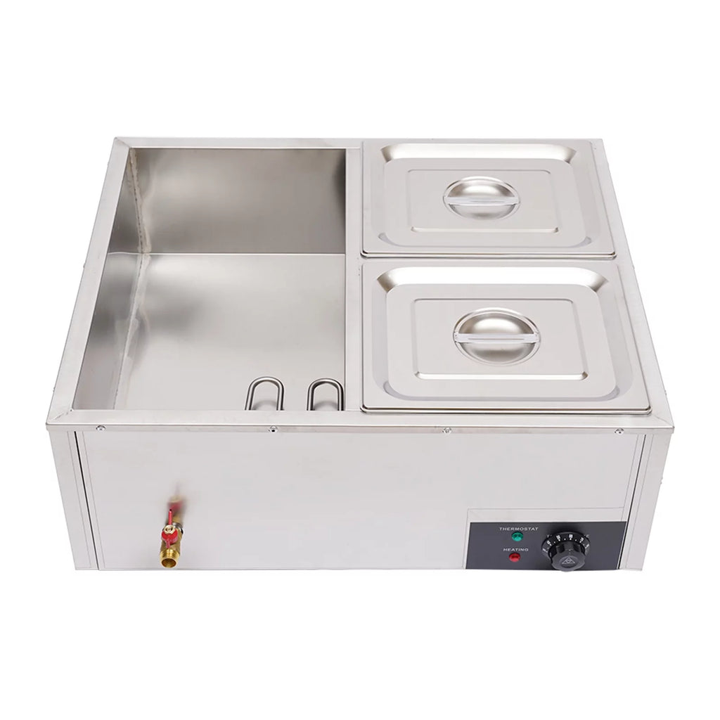 850W 4-Pan Commercial Food Warmer I91646