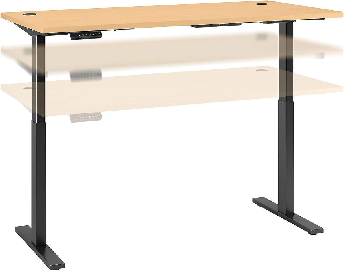 White Height Adjustable Standing Desk U246015