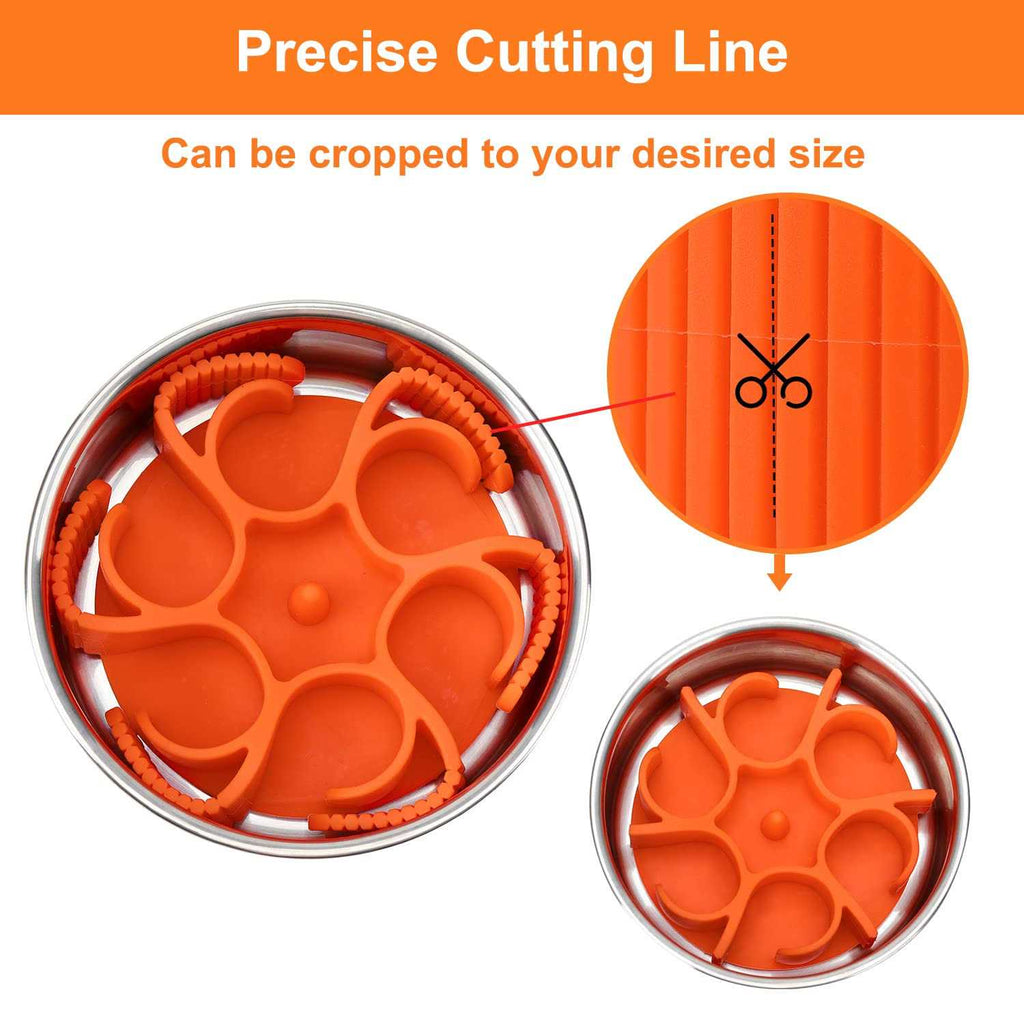 Silicone Spiral Slow Feeder Dog Bowl Q66708