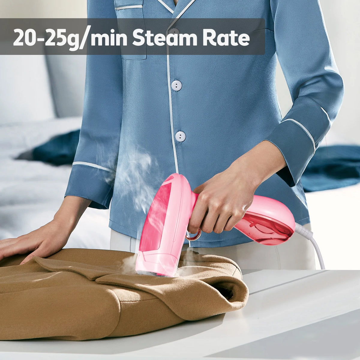 1300W Foldable Handheld Fabric Steamer B514319