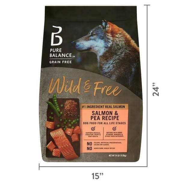 Salmon & Pea Recipe Dry Dog Food C462