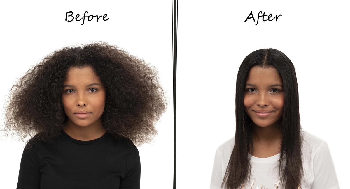 Black 1.5" Ceramic Flat Iron Hair Straightener I8587