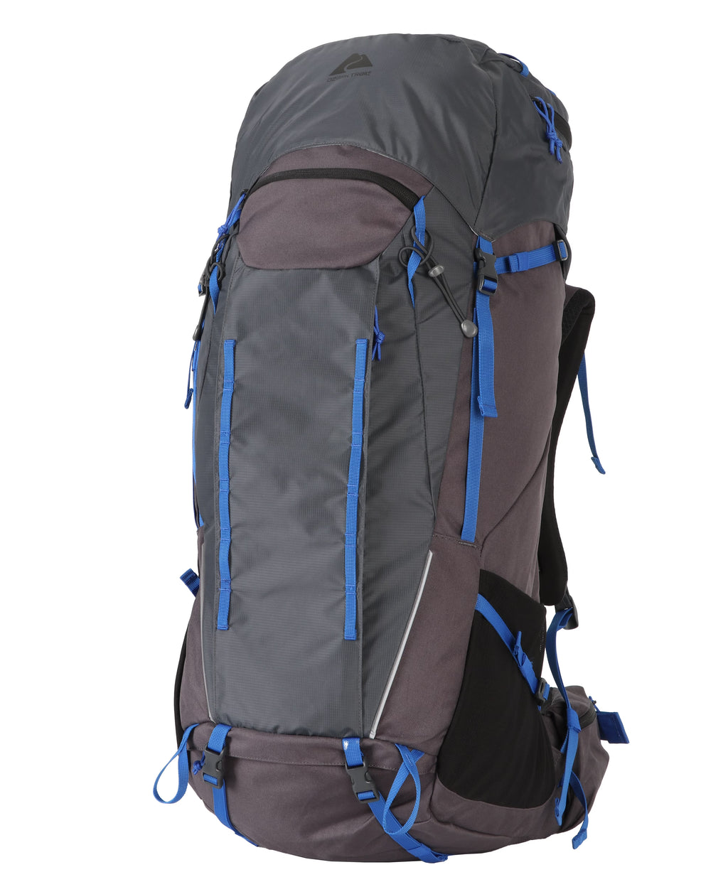 65 Liter Gray Backpacking Backpack O103