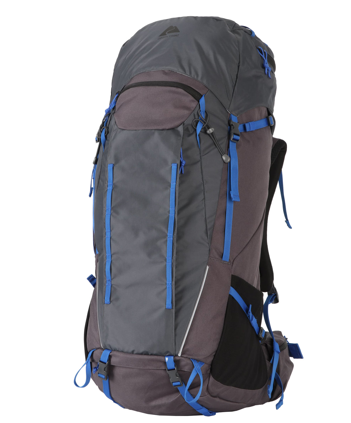65 Liter Gray Backpacking Backpack O103