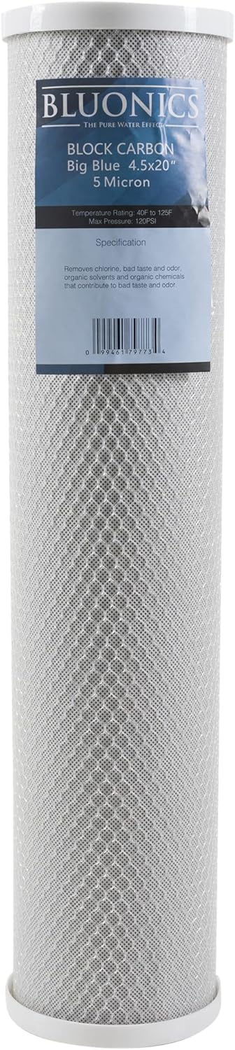 4.5 x 20 Carbon & Sediment Replacement Filter Cartridges O767