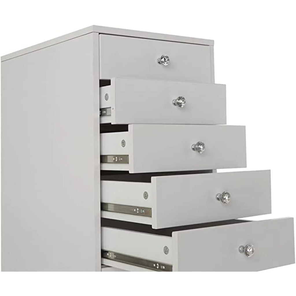 9 Drawer Makeup Vanity Storage Unit with Soft Close W2955