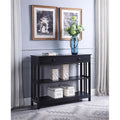 Black Wood Console Table N60051