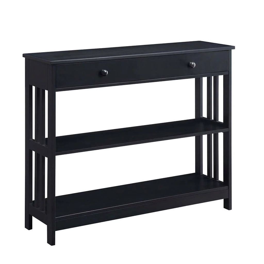 Black Wood Console Table N60051