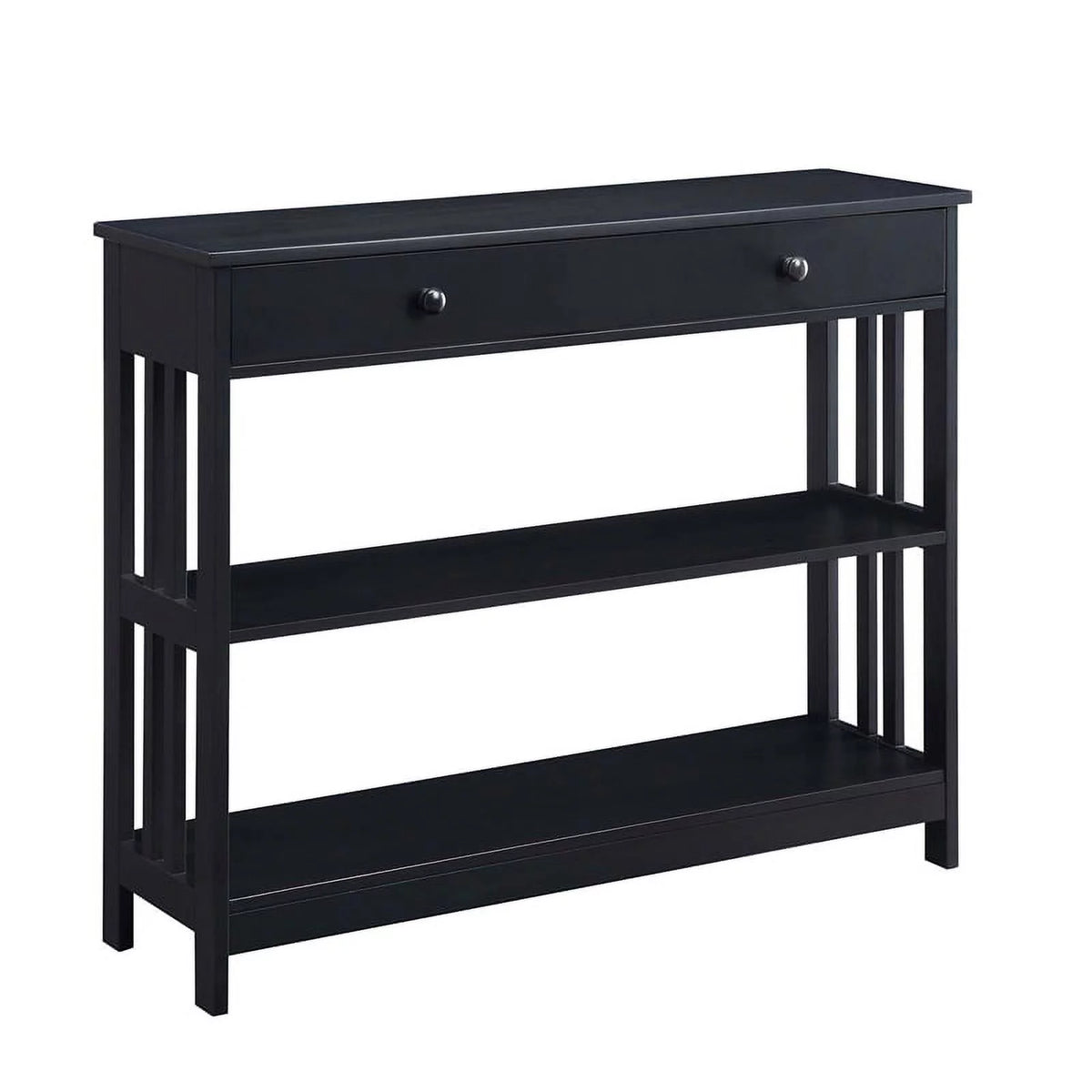 Black Wood Console Table N60051