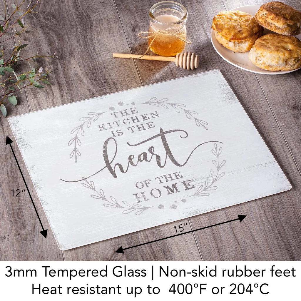 3mm Heat Tolerant Glass Cutting Board 15" by 12" X680062
