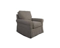 Light Horizon Swivel Chair Slip Cover Set R8823