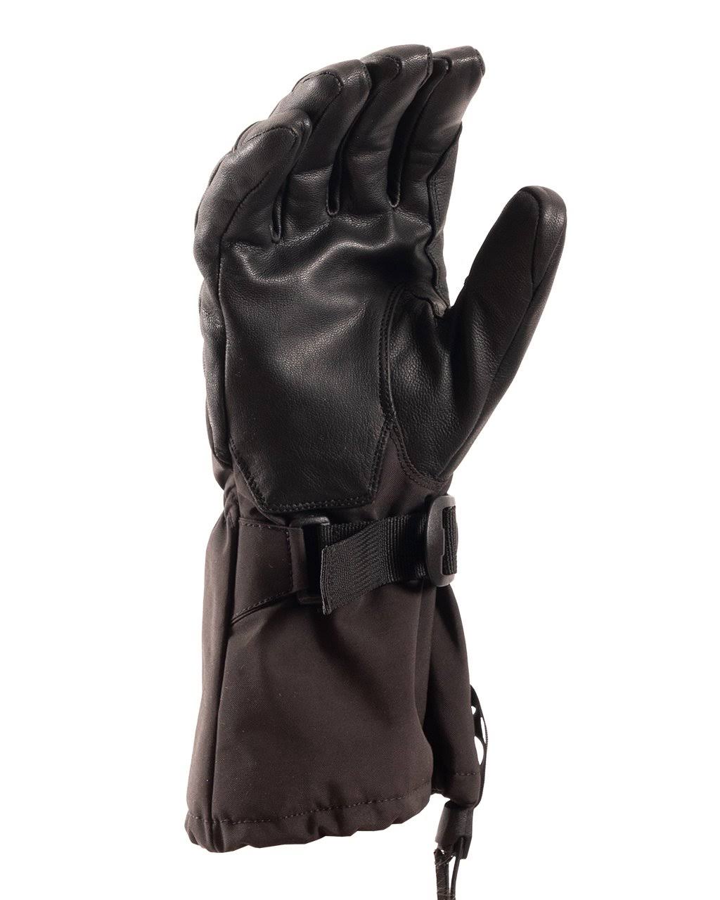 Jet Black Gauntlet Gloves U68645