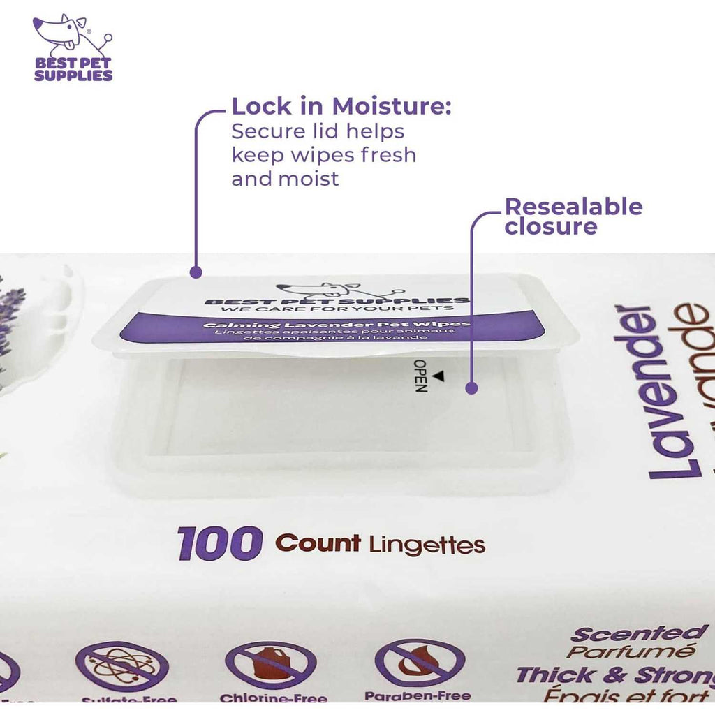 Pet Grooming Wipes for Dogs & Cats T866512