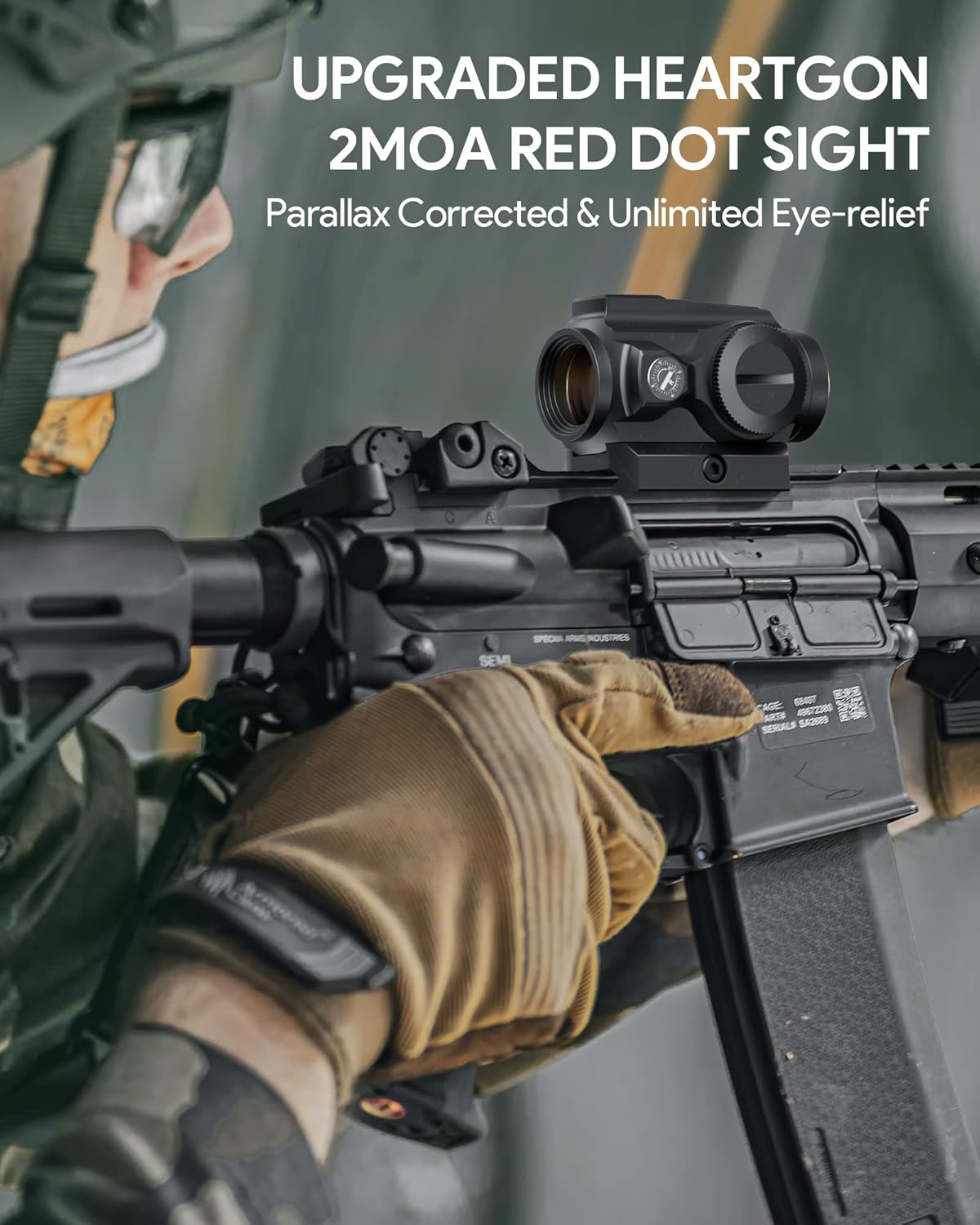 Red Dot Sight 1x21mm 2 MOA with Riser Pack of 2 N505608