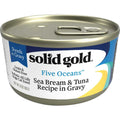 Solid Gold Canned Cat Food Five Oceans Tuna Recipe in Gravy Q78035
