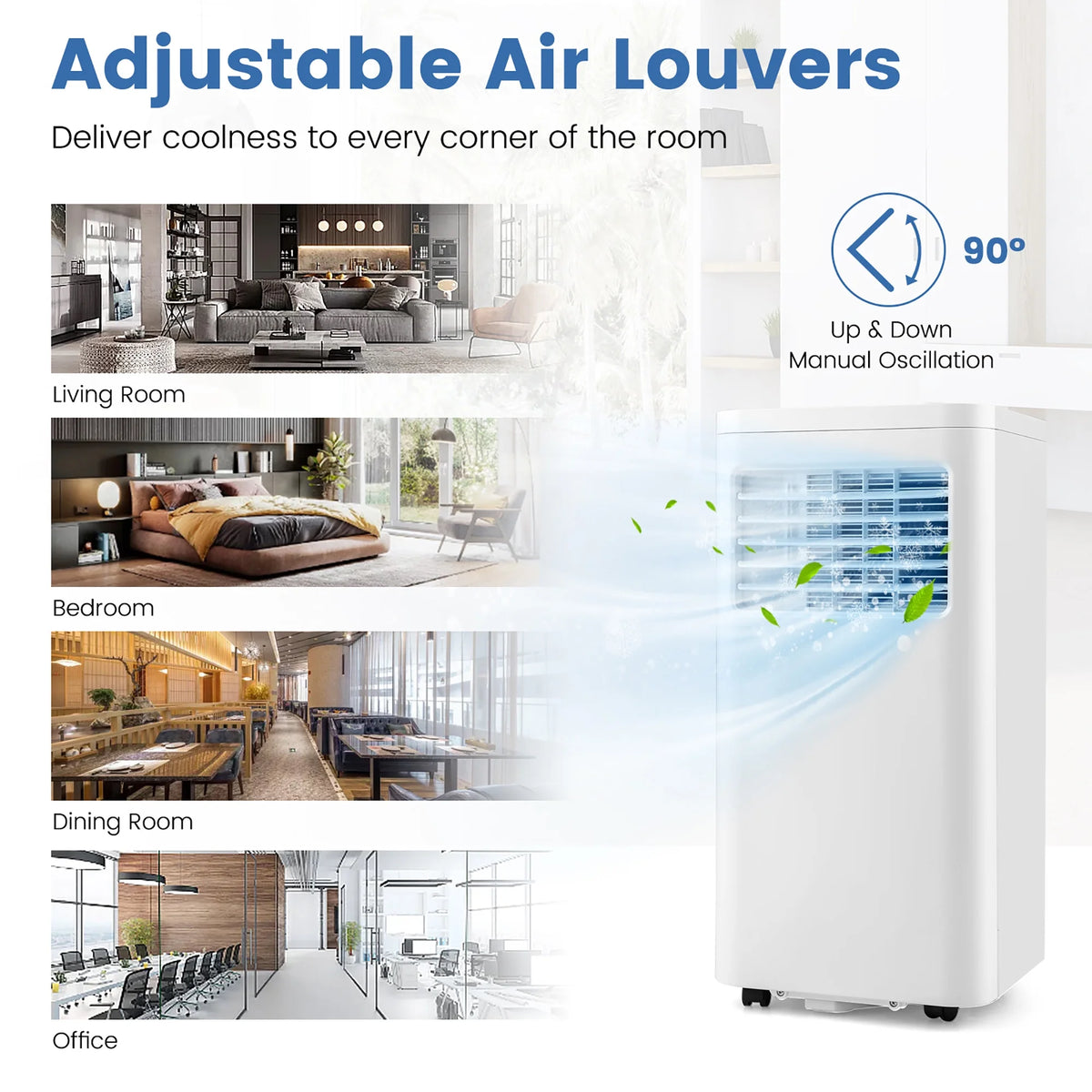 6000 BTU Portable Air Conditioner 3-in-1 M2103