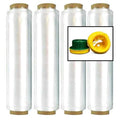 16 Rolls Pre-Stretch Wrap Film with Folded Edges H778