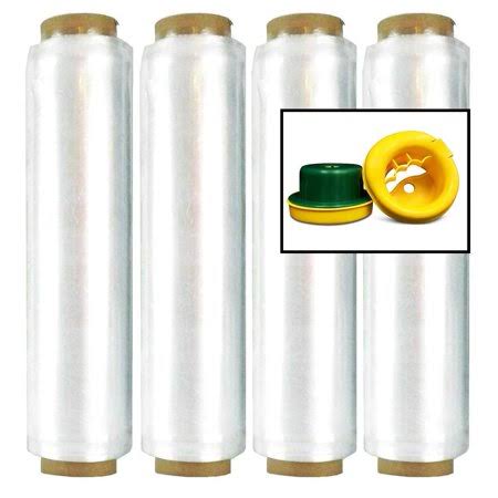 16 Rolls Pre-Stretch Wrap Film with Folded Edges H778