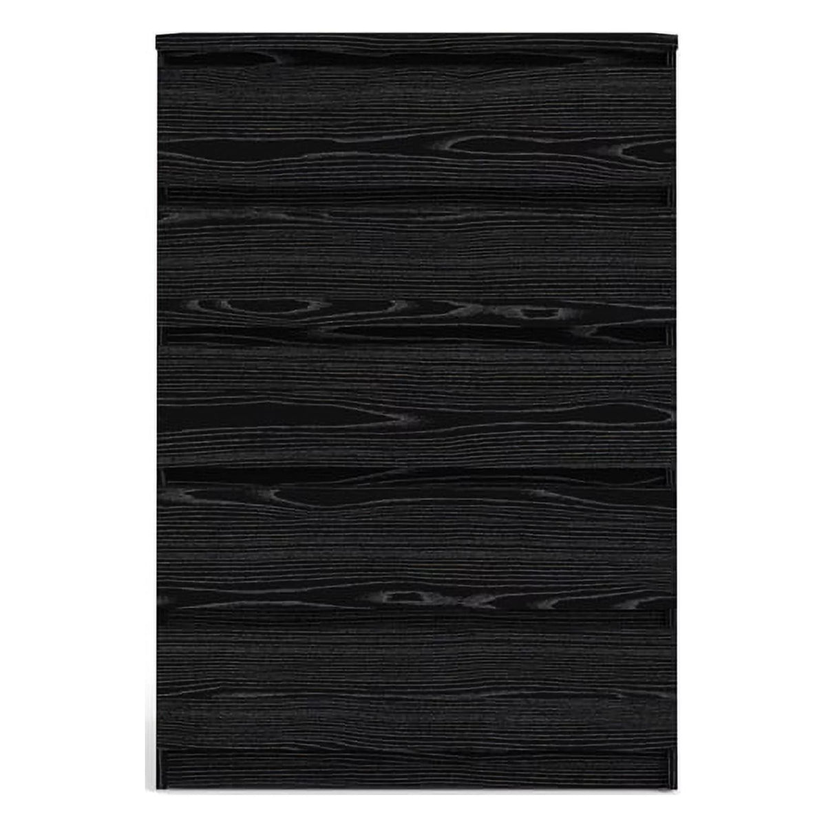 2 Piece Dresser and Chest Set Black Woodgrain Q494970