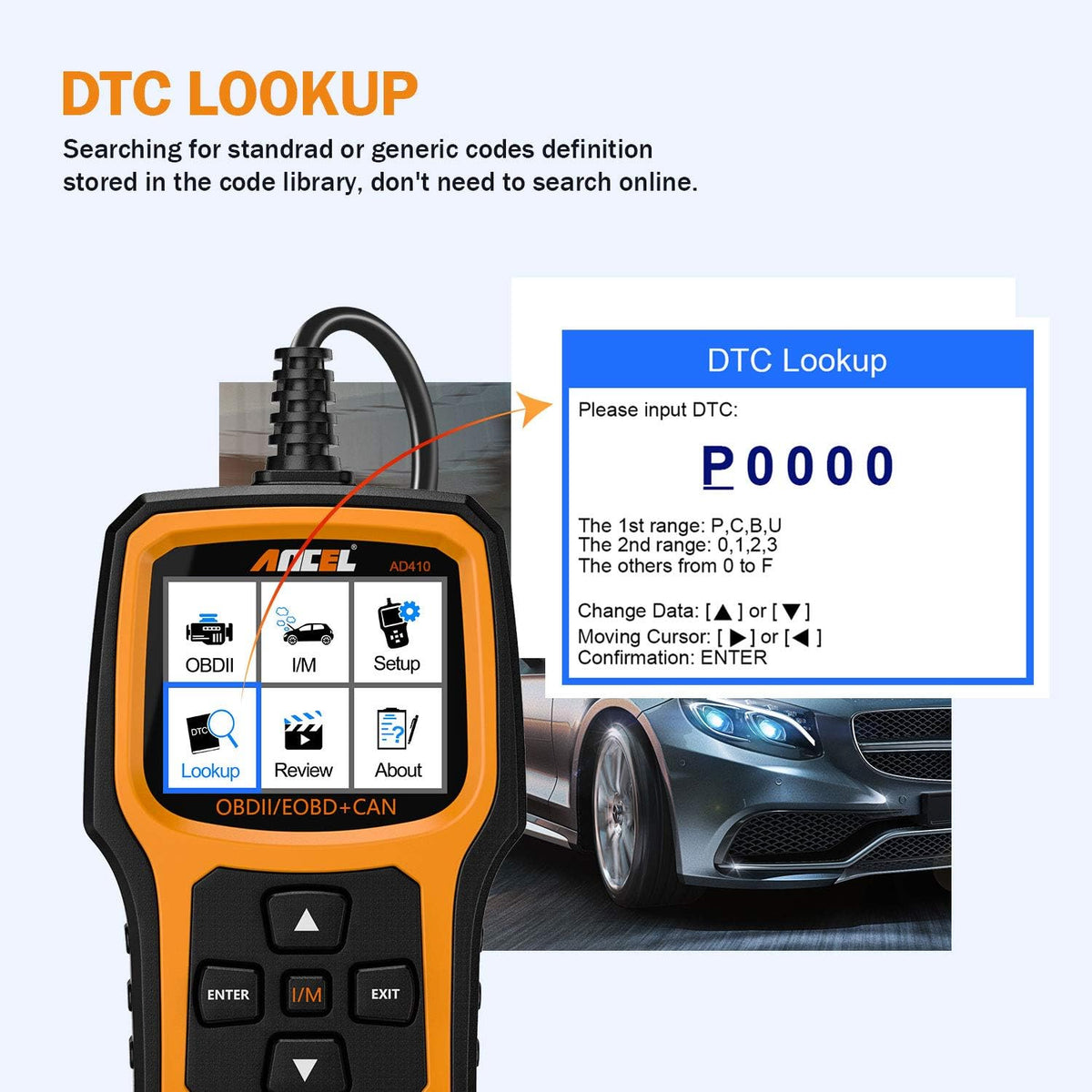 OBD2 Scanner Code Reader Pack of 2 C531542