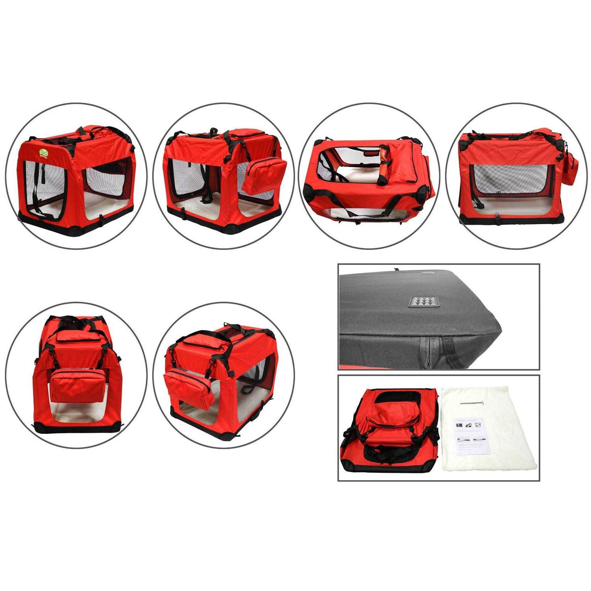 Foldable Soft Crate Pet Carrier O41782
