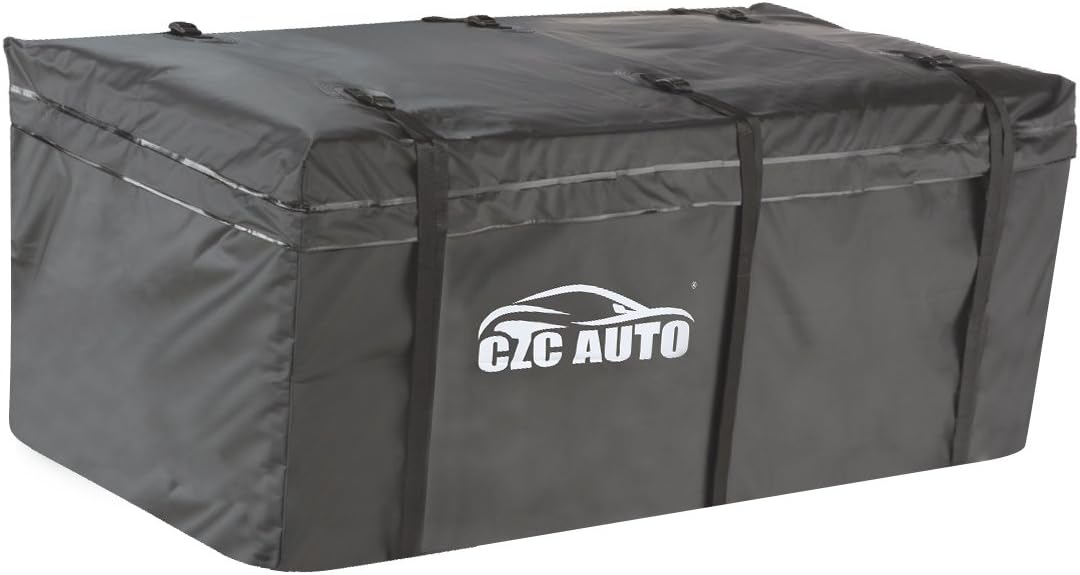 Black Waterproof Hitch Cargo Carrier Bag H1921