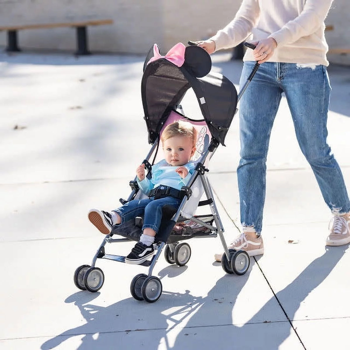 Character Umbrella Stroller with Basket M137