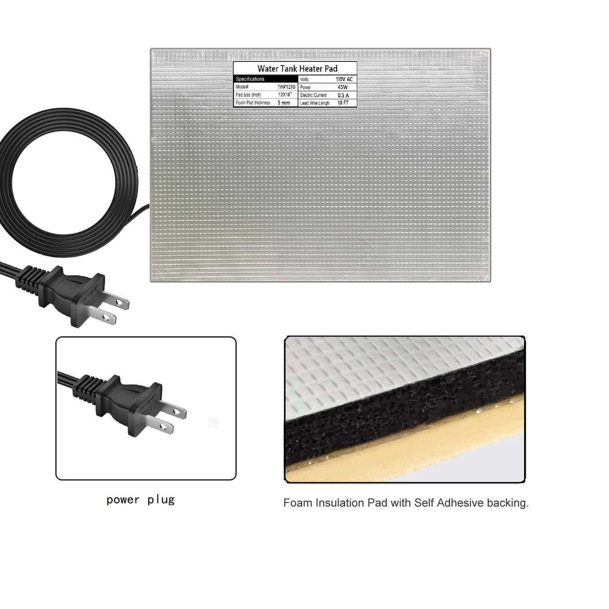 120V Holding Tank Heater Pad M4987