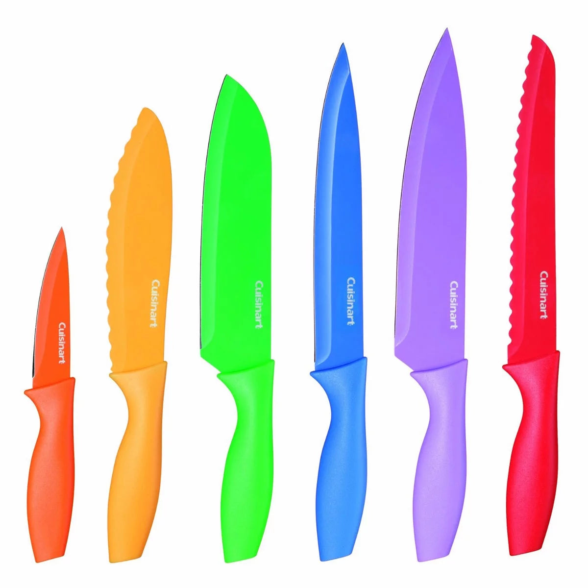 12-Piece Color-Coated Knife Set I446188