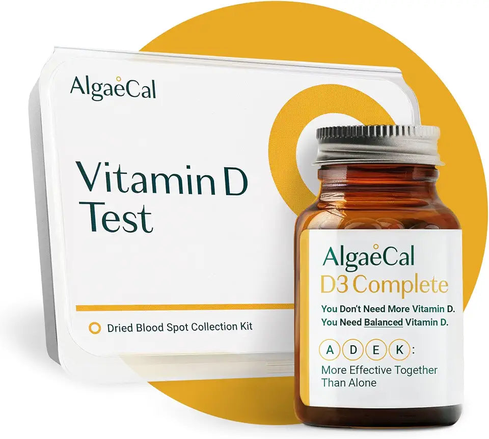 4-in-1 Vitamin D3 K2 Supplement with Home Test Kit K3315