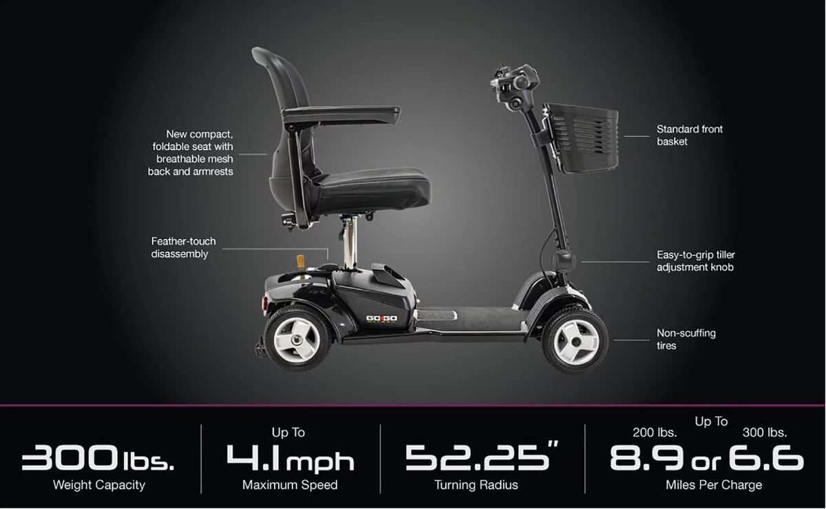 4-Wheel Mobility Scooter X6554