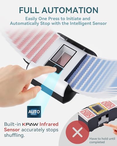 Automatic Card Shuffler for 1-2 Decks B596736